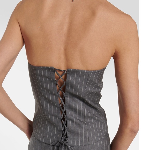 MAGDA BUTRYM
Pinstripe wool bustier - Picture 2 of 9
